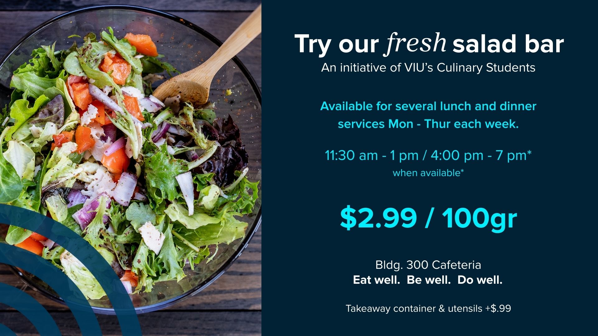Salad bar digital ad