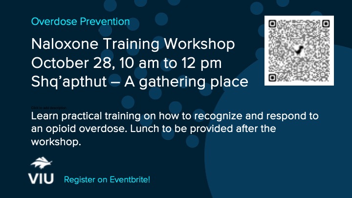 Naloxone training Oct 28 digital ad